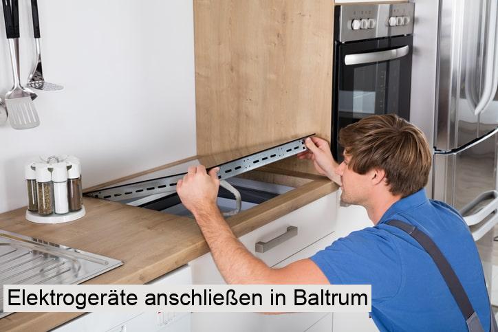 Elektrogeräte anschließen in Baltrum